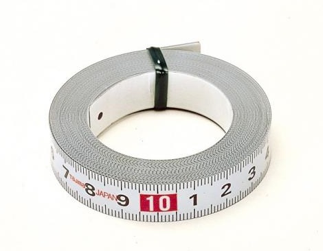 Самоклеящаяся стальная мерная лента TAJIMA Pit Measure 13мм, L=5м